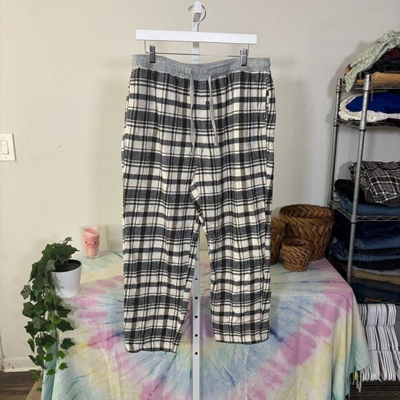 Eddie Bauer Gray pajama pants  Comfortable Sweatpants lounge men’s large - Picture 5 of 5